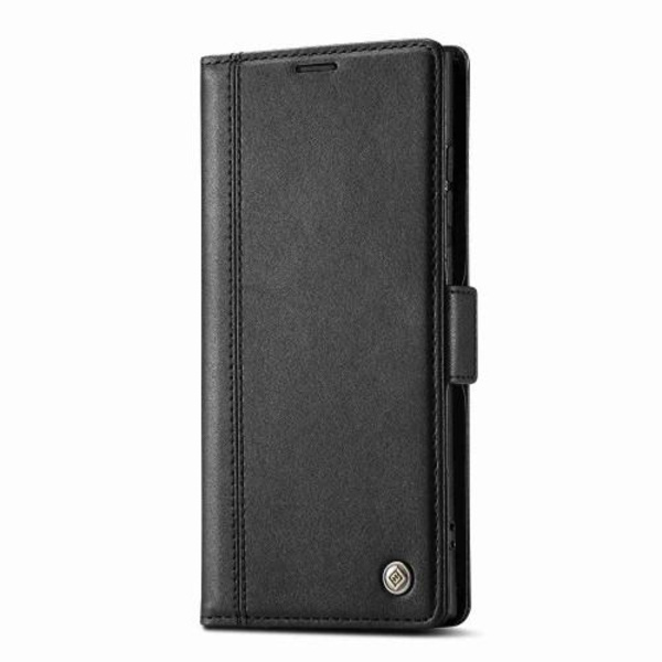 LC.IMEEKE Lompakkokotelo Samsung Galaxy S23 Ultra - Musta Black