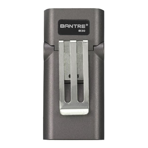 Clip Cap Light Genopladelig forlygte Håndfri lommelygte Black