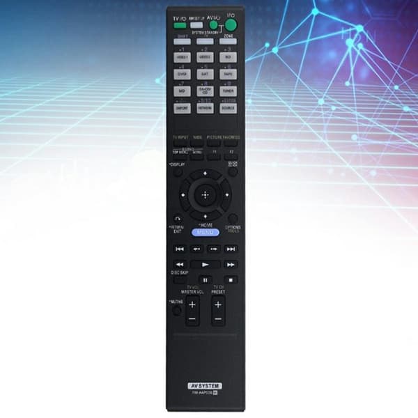 Fjernkontroll erstatning for RM-AAP026 for Sony DVD-forsterker Black