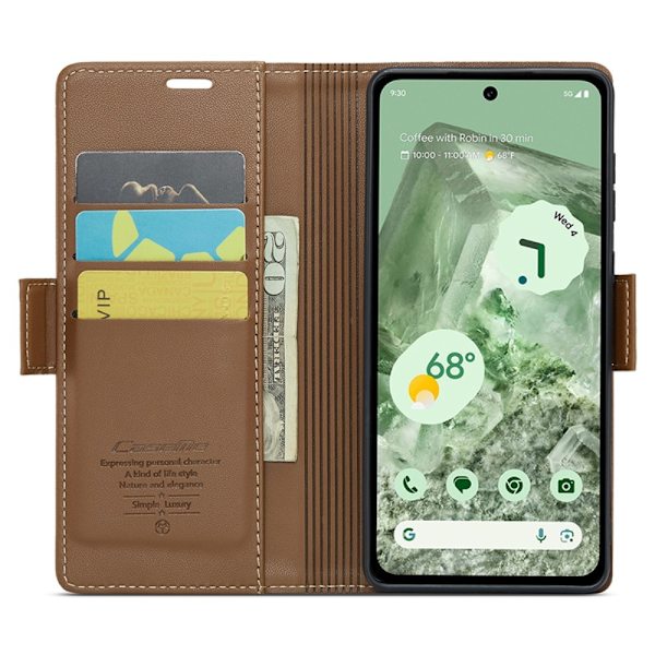 CASEME Retro Pung Taske til Pixel 8a Brown