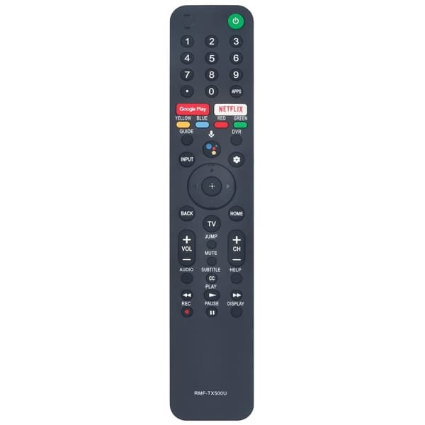 TV fjärrkontroll Ersättning RMF - TX500U För Sony TV (Stöder inte röstfunktion) Svart