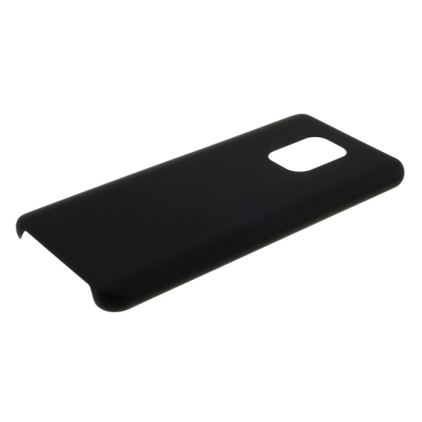 Gummibelagt hårdt pc-cover til Xiaomi Redmi Note 9 Pro Black