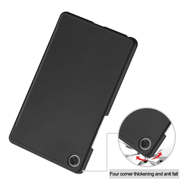 Tri-fold Fodral till Lenovo Tab One - Svart Svart