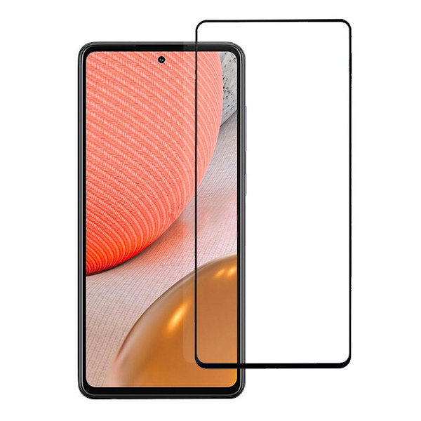 Samsung Galaxy A72 5G Härdat Glas Heltäckande Transparent