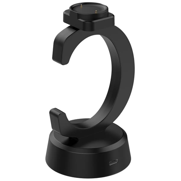 Oplader adapter til Huami Amazfit Active 2 Square / Active 2 / Bip 6 Black