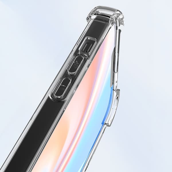 iPhone 15 Shell Case - kotelolle TPU - kehys + akryylitakapuhelinkotelo Transparent
