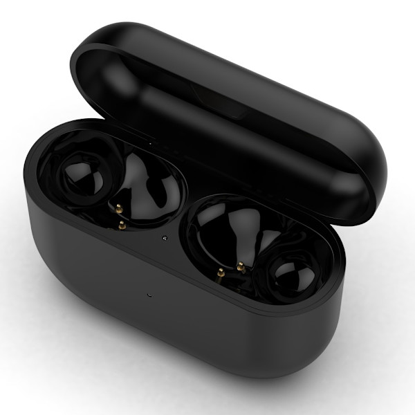 Docka för Jabra Elite 8 / Elite 8 Active Earbuds Laddningsfack Laddningskabel Svart