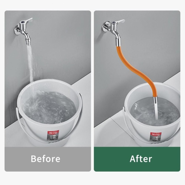 tandlæge Pump Seminary 360-graders vandhane sprøjteforlænger fleksibel slange vandhane forlænget  White 2d92 | White | Fyndiq