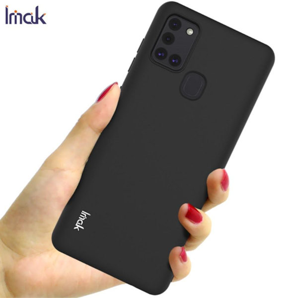 IMAK UC-1 Series Matte TPU Soft Case for Samsung Galaxy A21s Black