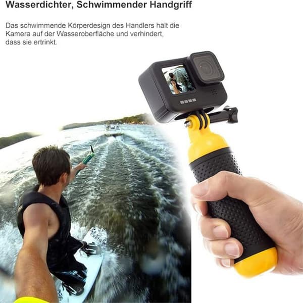 Tilbehør til GoPro Hero 12 11 10 9 Massevis av bra ting Black