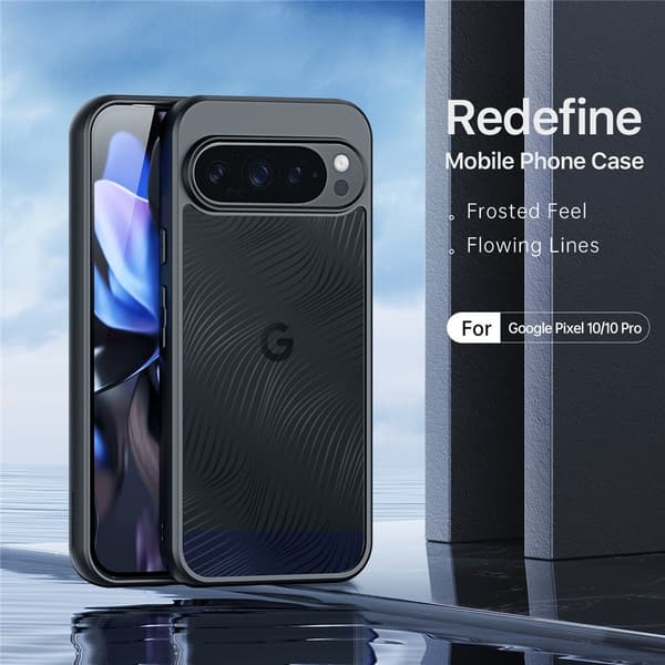 DUX DUCIS TPU + PC Mattakotelo Google Pixel 10 Pro - puhelimelle Black
