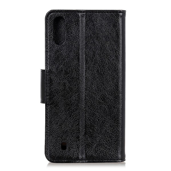 Samsung Galaxy A10 Plånboksfodral Textured Split - Svart Svart