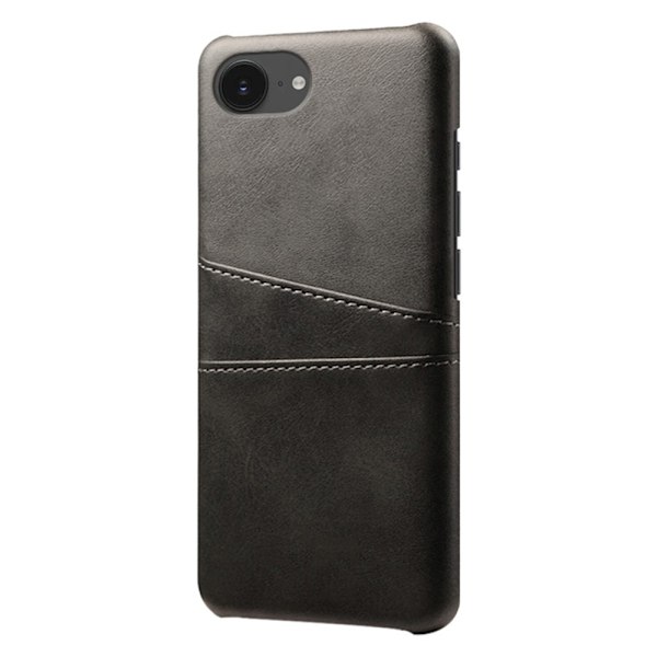KSQ Cover med kortplads til iPhone 17e / 16e Sort Black