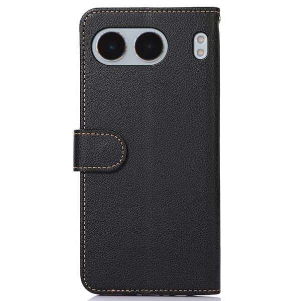 KHAZNEH Telefondeksel for OnePlus Nord 4 Black
