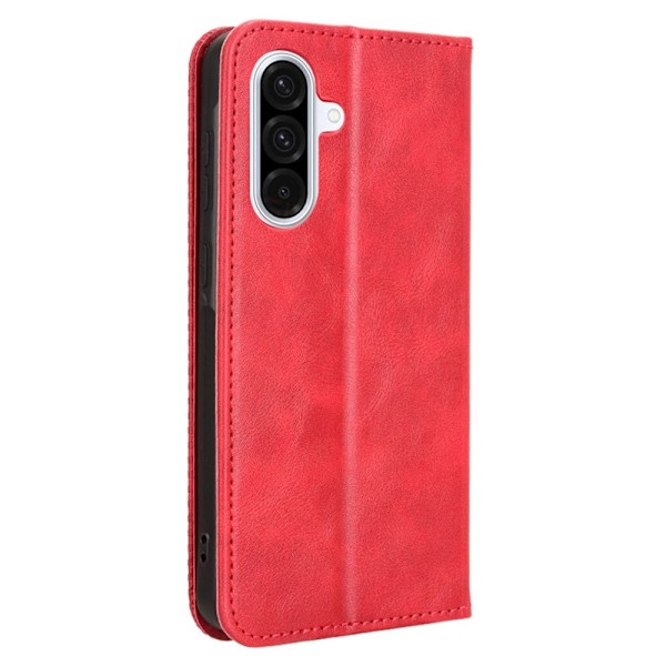 Lompakkoteline Käännettävä puhelinkotelo Samsung Galaxy A56 5G Red