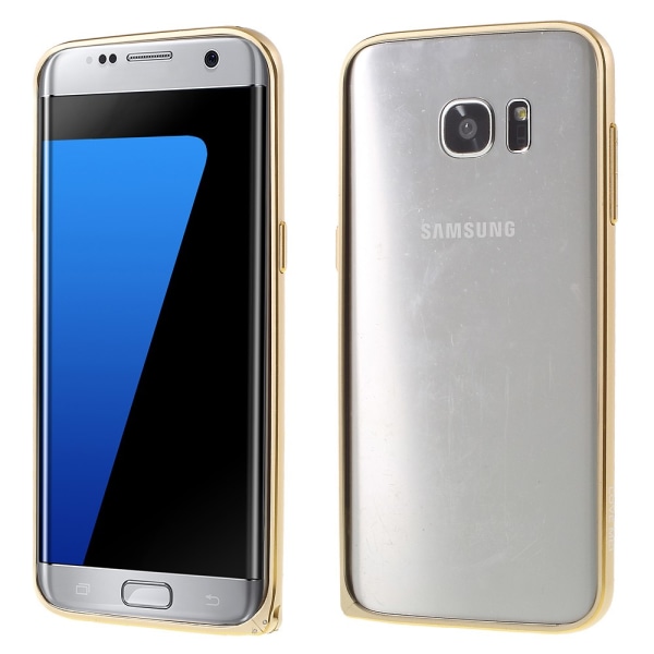 Samsung Galaxy S7 Edge LOVE MEI Aluminium Bumper Guld Guld