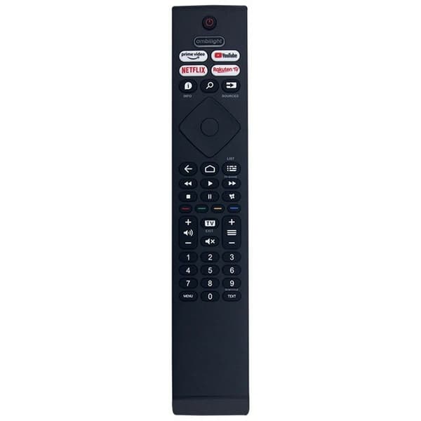 TV-fjernkontroll erstatning for RM-L1760 for Philips TV Black