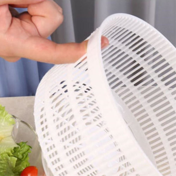 Salatspinner Salatspinner Grøntsagstørrer Dræner Roterende veggievasker Green