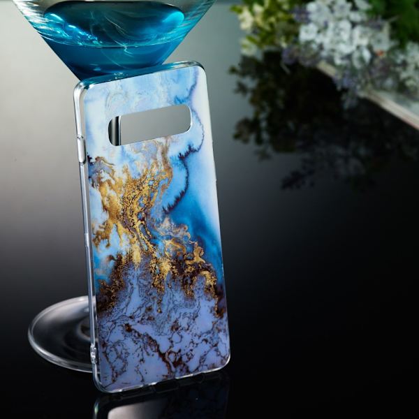 MTK Samsung Galaxy S10 TPU Marmor - Style K multifärg