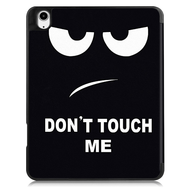 Etui for iPad Air 13 (2024) - Tri-fold Stativ, Tablettdeksel med pennholder - Don't Touch Black