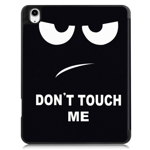 Till iPad Air 13 (2024) Slim fit tri-fold fodral Pennfack - Don't Touch Black