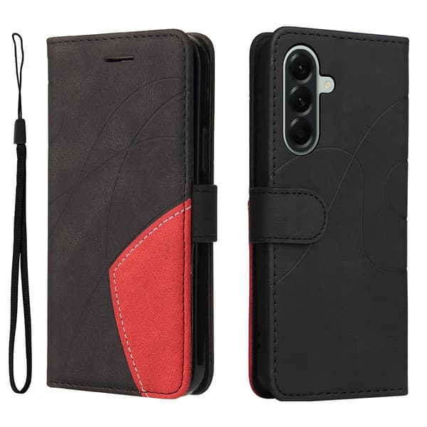 Til Samsung Galaxy A57 5G lommebokdeksel Black