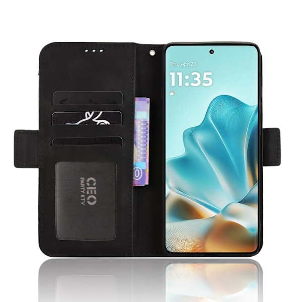 Plånboksfodral Fodral Skal till Motorola Edge 60 5G / 60 Fusion 5G Svart