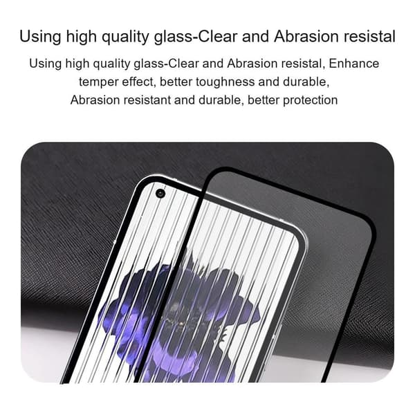 AMORUS Skjermbeskytter i glass for Nothing Phone (2) 5G Transparent