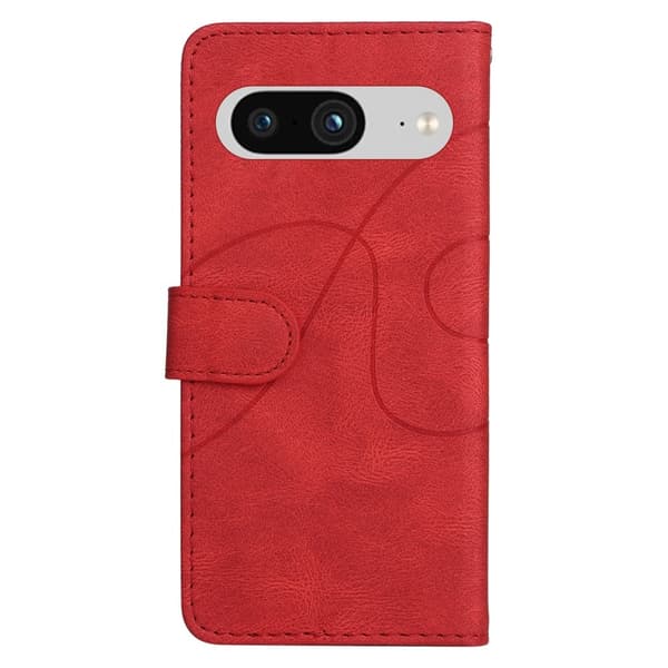 Google Pixel 8 KT Series - 1 Kahden Värin Kotelo Remmillä Red