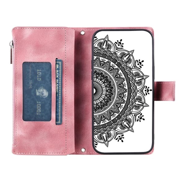 Til Xiaomi 17T Pungcover Mandala Pink gold
