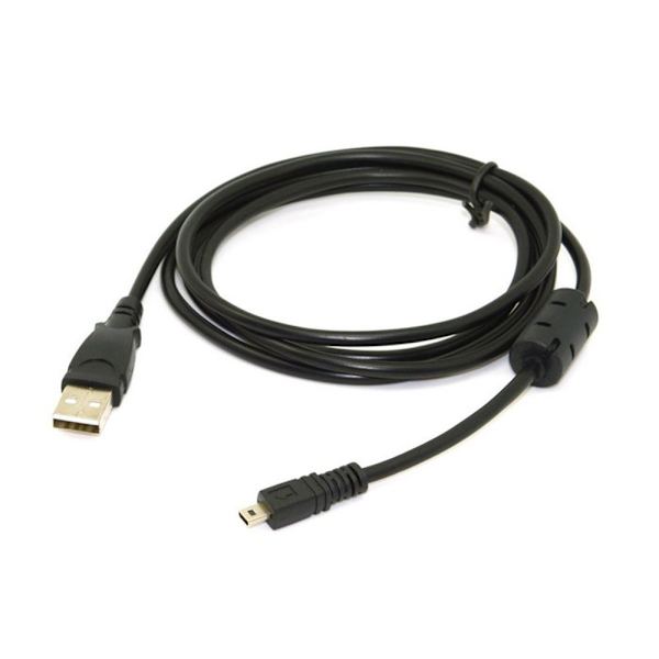 UC-E6 USB-kaapeli Nikonin digitaalinen järjestelmäkamera 150cm Black