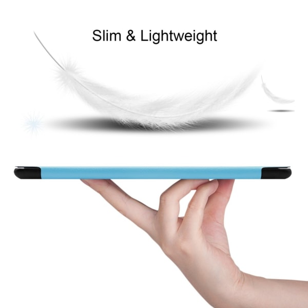 Tri-fold Stand Case til Samsung Galaxy Tab A 10.1 2019 - Light B Blue