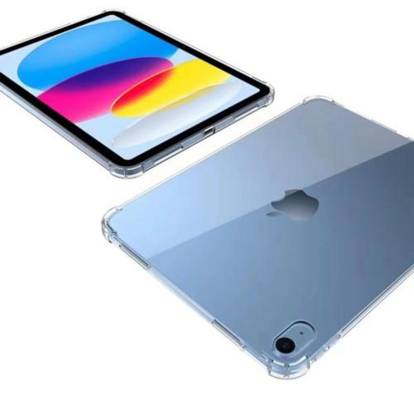iPad 10.9 (2022) / iPad 10th gen TPU Fodral Skal Förstärkta hörn Transparent