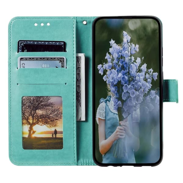 For Xiaomi Redmi 15C Stativdeksel Totem Lommebokdeksel Green