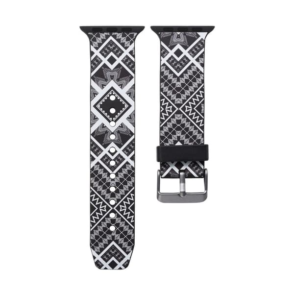 Silikon klokkerem til Apple Watch 4 44mm, 3/2/1 42mm - firkant Multicolor