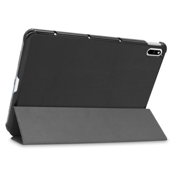 Tri-fold etui med stativ til Huawei MatePad 10.4 - Sort Black