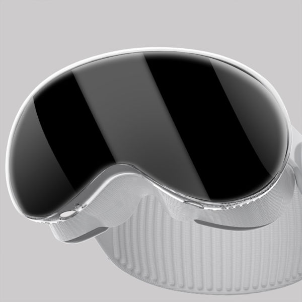 TPU-fodral för A Vision Pro Headset Skyddsfodral Transparent