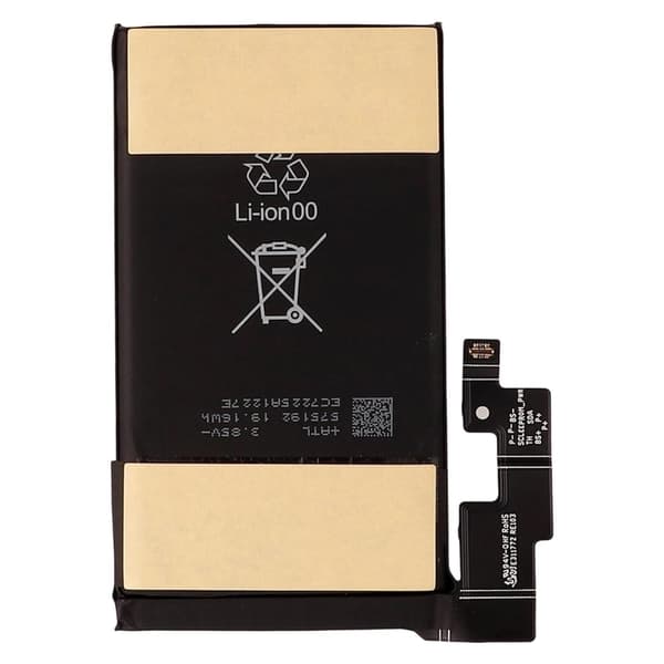Batteri til Google Pixel 7 Pro 5G 3.85V 4926mAh GMF5Z Black