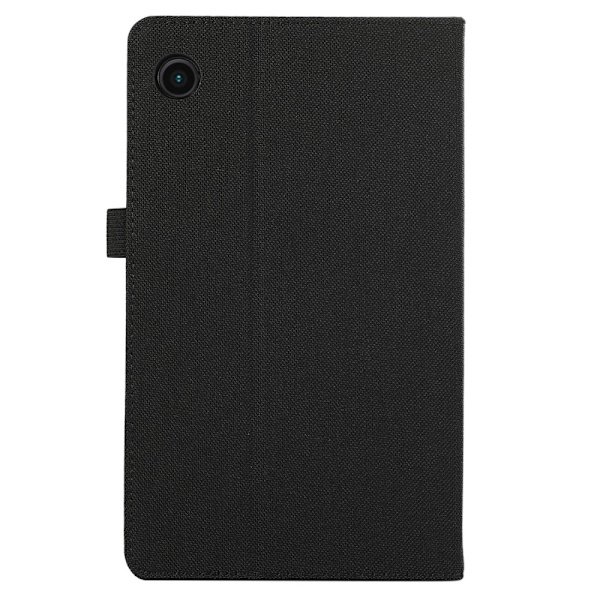 Samsung Galaxy Tab A9+ Tabletetui Dækstofstruktur - Sort Black