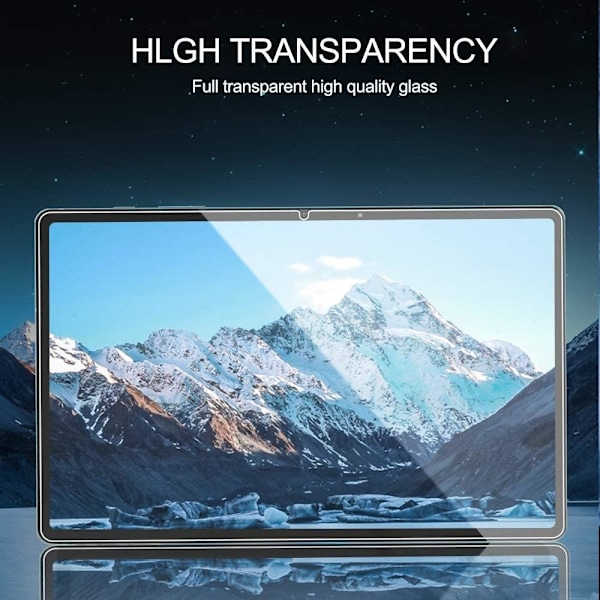 Samsung Galaxy Tab S7 Plus / S7 FE / Tab S8+ Härdat glas 0,3mm 9H Transparent