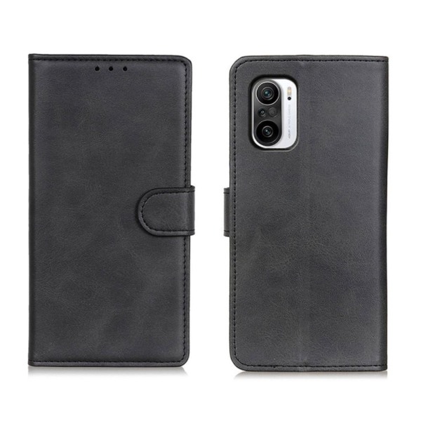 PU Magnetic Wallet Leather Case for Xiaomi Mi 11i Black