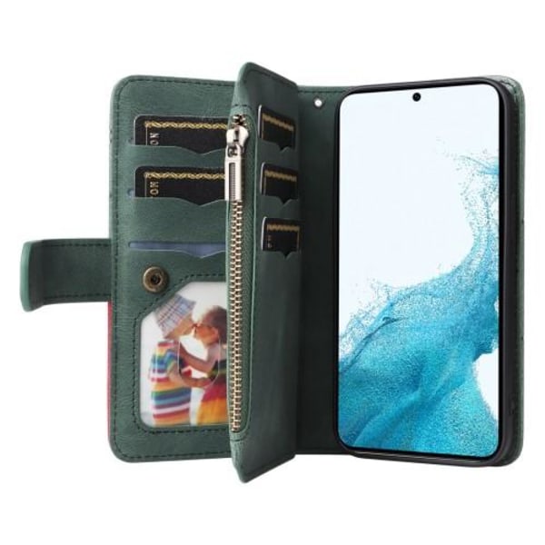 KS Plånboksfodral till Samsung Galaxy S23 Plus - Grön Grön
