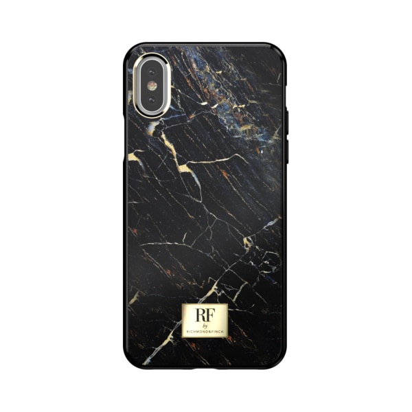RF By Richmond & Finch case iPhone XS Maxille - musta marmori Black