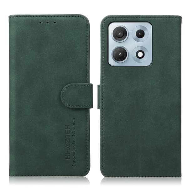 KHAZNEH Telefonpungcover med støtteben til Motorola Edge 70 Max 5G Green