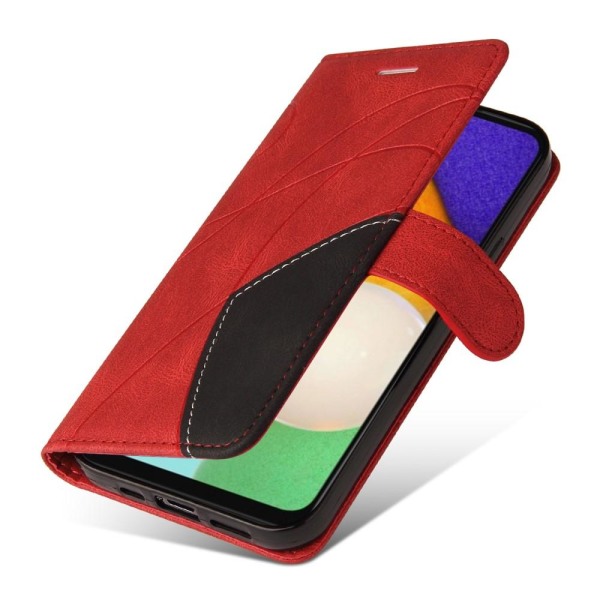 Til Samsung Galaxy A34 5G KT Series-1 Pung Telefontaske - Rød/So Red