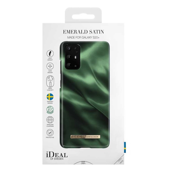 iDeal Of Sweden Samsung Galaxy S20+ - Emerald Satin Grön