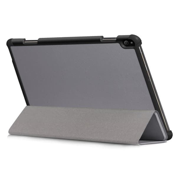 Tri - fold Cover til Lenovo Tab P10 - Grå Grey