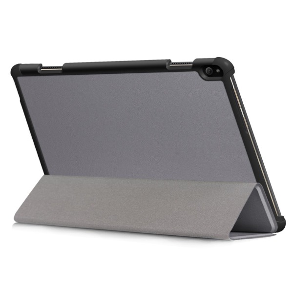 Tri - fold Fodral till Lenovo Tab P10 - Grå grå