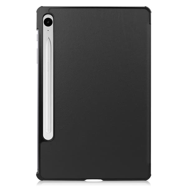 Samsung Galaxy Tab S10 Lite / S10 FE / S9 FE Kotelo Jalustalla - Musta Black