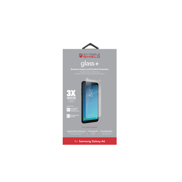 ZAGG InvisibleShield Glass+ Samsung Galaxy A6 Transparent